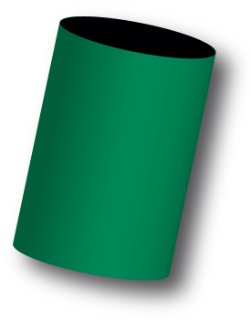 Apple green blank stubby holder 