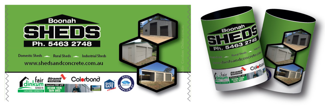 Boonah Sheds Stubby Cooler