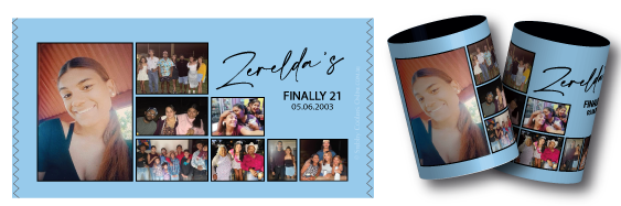Zeldas birthdaystubby coolers